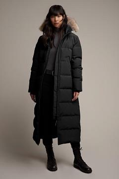 Chamarras Canada Goose Mujer Outlet - Mystique Abrigos Negros ON3250781